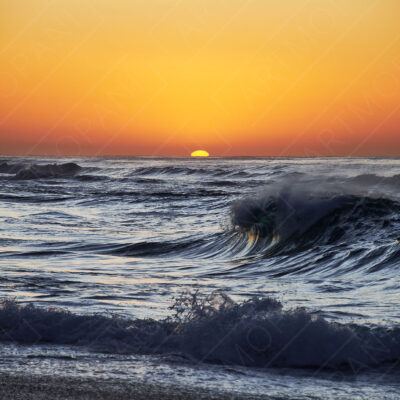 Sunrise Over the Sea