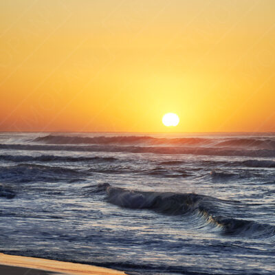 Sunrise From the Beach