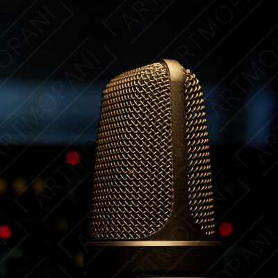 Microphone in the Recording Studio